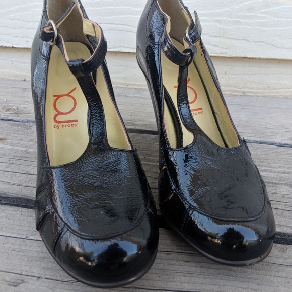 CROCS Shoes - ✨YOU By Crocs Black Mary Janes -Size 8